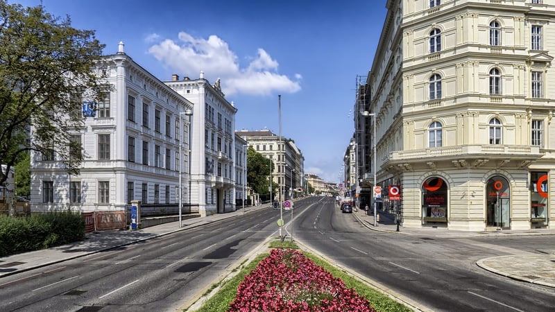 Belvedere Palace in Vienna